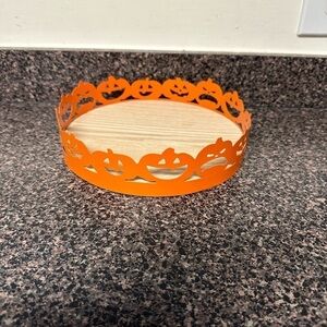 Pumpkin Tray Halloween Decor